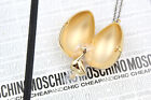 Moschino Necklace Women's Ovetto Container Brooch Gold Gift Idea Promo Outlet