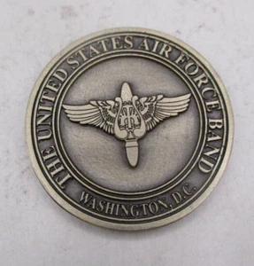 Moneda de desafío de embajadores musicales internacionales de la banda de la Fuerza Aérea WA DC Americas - Imagen 1 de 4