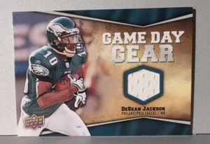 2009 Upper Deck Game Day Gear Philadelphia Eagles DeSean Jackson - Picture 1 of 2