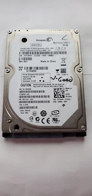 80GB Seagate SATA I Momentus 2.5" Internal HD 5400rpm HDD for Laptop ST980811AS - Image 1 of 2