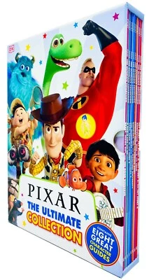 Pixar The Ultimate Collection 8 Books Box Set Brave, Up, Cars, Incredibles, Nemo - Image 1 of 3