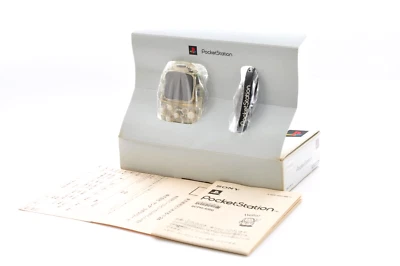 Sony PocketStation SCPH-4000c Japan Ver Crystal Ps1 Ps2 strap Box From Japan - Image 1 of 4