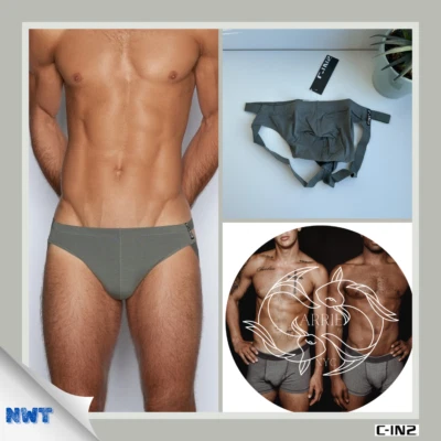 C-IN2 - Nu - Men's Jock - Gaetano Gray (Size M) - Image 1 of 4