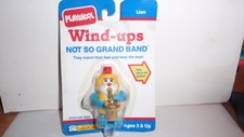 1990 Playskool Wind-Ups Lion ~ No So Grand Band~ Moc~ Free Shipping