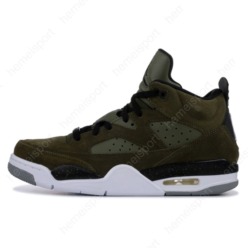 Air Jordan Son Of Mars Low Olive Canvas 580603-300 Foto 1 de 4