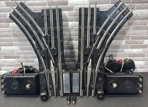 Lionel #022 Remote Controlled Switches, O Gauge, L & R, With Controllers, As Is - Picture 1 of 19