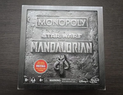 STAR WARS Mandalorian Monopoly Limited Edition w Remnant Stormtrooper Figure NEW - Image 1 of 4