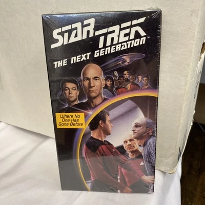 Star Trek The Next Generation / Episode 6 Where No One Has Gone Before(VHS,1992) - Image 1 of 2
