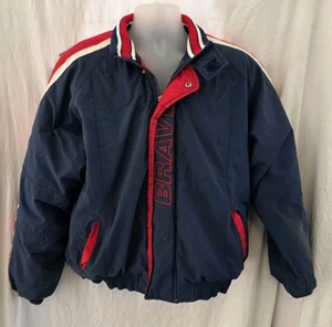 Chaqueta de béisbol Atlanta Braves vintage años 90 Starter MLB para hombre XL (NECESITA REPARACIÓN) - Imagen 1 de 10