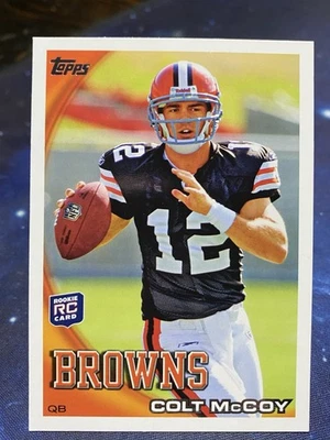 2010 Topps - Colt McCoy #194 Helmet On (RC) - Image 1 of 2