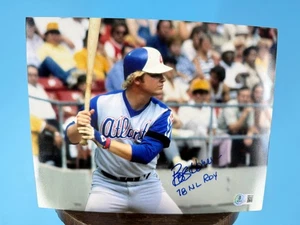 Bob Horner Atlanta Braves signiert 8 x 10 Foto authentifiziert top - Bild 1 von 4