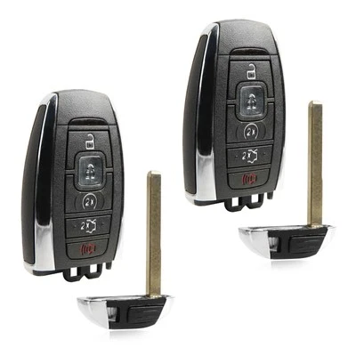 2 Key Fob Remote for 2017-2023 Lincoln MKC MKX MKZ Navigator (M3N-A2C940780) - Image 1 of 4