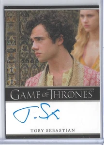 Juego de Tronos Temporada 5 Tarjeta Automática Toby Sebastian como Trystane Martell STC - Imagen 1 de 2
