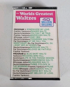 The World's Greatest Waltzes PART 1 Cassette - Holland Inc. Polka City PC-C-1008 - Picture 1 of 4