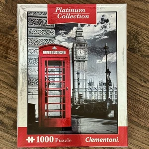 Clementoni LONDON 1000 Pc Jigsaw Puzzle Platinum Collection New Open Box 59X69cm - Picture 1 of 12