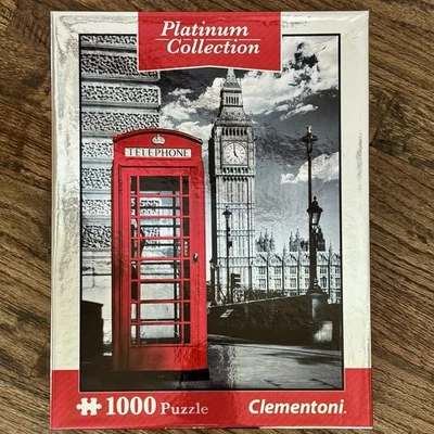 Clementoni LONDON 1000 Pc Jigsaw Puzzle Platinum Collection New Open Box 59X69cm - Image 1 of 4