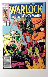 Warlock and Infinity Watch #7 1992 Marvel Newsstand Gamora Drax 1st Print Comic - Picture 1 of 1