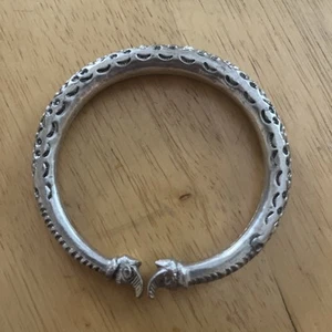 Vintage Indianer Elefantenkopf Armband Arm Band Schmuck - Bild 1 von 4