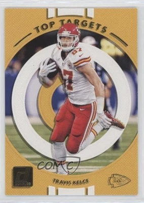 2017 Panini Donruss Top Targets Travis Kelce #15 - Image 1 of 2