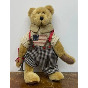 Peluche articulado Boyd's Bears & Friends patriótico Ross G JodiBear años 90 archivo Srs - Imagen 1 de 9