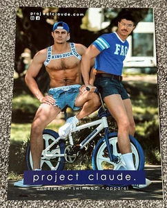 Rare 2019 Magazine Advert Picture Project Claude Underwear Clothing Ad - Picture 1 of 1