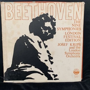 BEETHOVEN Symphonies Complete - JOSEF KRIPS - EVEREST ST 8LP BOX - Picture 1 of 8