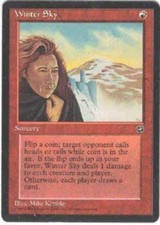 WOTC MtG Homelands Winter Sky (R) NM