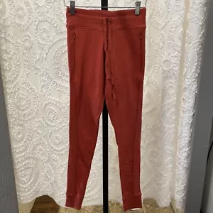Victoria’s Secret PINK YOGA leggings Orange Color, Zipper Pockets, Super Cute!!! - Picture 1 of 5