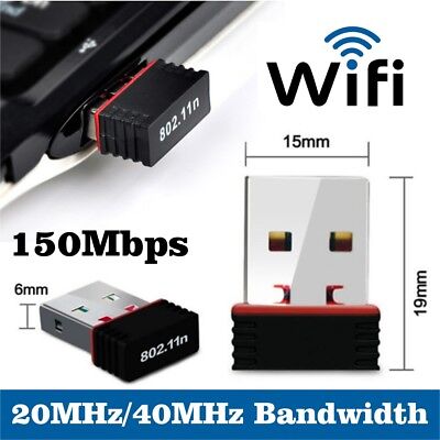 150Mbps Wifi Mini Usb Adapter Wireless Dongle Adaptor 802.11 B G N Lan Network • 3.49£