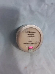 Base en polvo suelta transparente mineral Neutrogena 10 marfil clásico - Imagen 1 de 4