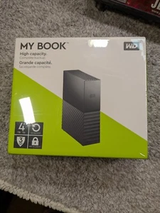 WD Western Digital My Book 4 TB External Portable Hard Drive Desktop Storage HDD - Picture 1 of 2