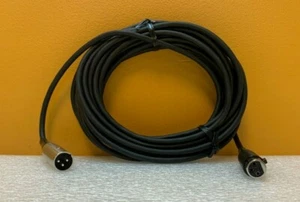 Shure C25B 3-Pin XLR Connectors 25' Low Impedance Microphone Cable. New! - Picture 1 of 2