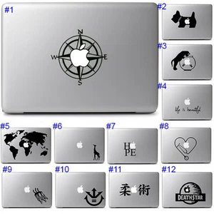 Apple Macbook Laptop Decal Sticker Cool Fun Cute Symbol Graphics Typography Logo - Picture 1 of 11