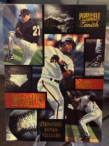 1996 Zenith Mozaics #4 Bonds/Williams/Fernandez - Picture 1 of 2