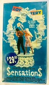 Sensations $ensation$ (VHS,1987) Chuck Vincent's Rebecca Lynn, Blake Banner NEW - Picture 1 of 6