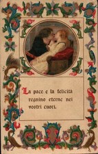 CARTOLINA TEMATICA ' INNAMORATI ' PRIMI '900     C14-1236