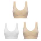 Bras Push Up Seamless Underwear Sexy Invisible Hot Sport 3Pcs