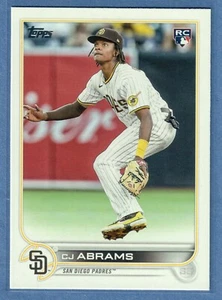 2022 Topps Update CJ Abrams Rookie Card #US34 Nationals Padres RC QTY - Picture 1 of 2