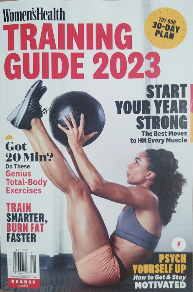 WOMEN'S HEALTH TRAINING GUIDE 2023 NEW BOOK MAGAZINE Foto 1 de 1