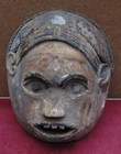 très rare ancien masque africain punu lega baoulé nyanga makondé okua akwa 