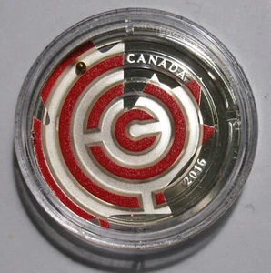 *CANADA 20 DOLLARI 2016 1 ONCIA PROOF TIRATURA LIMITATA 8000 PEZZI - Picture 1 of 4