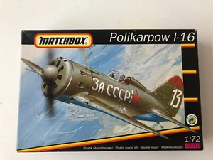 Matchbox 40019 Polikarpow I-16 1/72 Model Kit (B180) - Picture 1 of 3