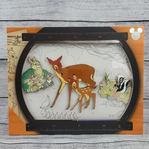 Disney D23 Expo 2022 Animator Box LE 150 Pin Set Bambi - Imagen 1 de 2