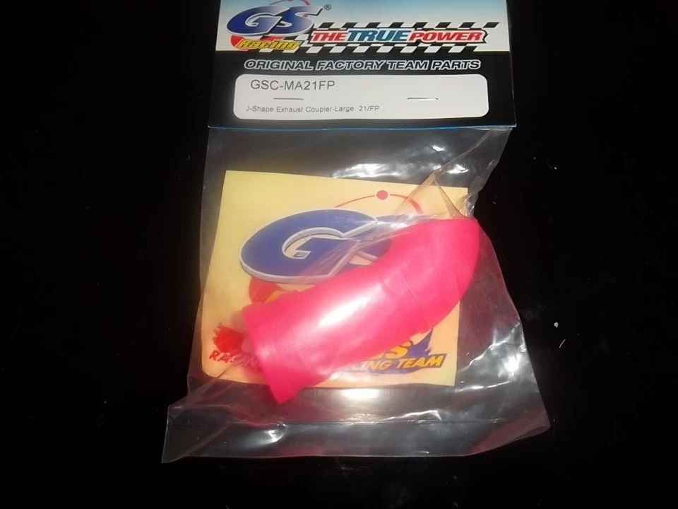 GS-MA21FP Auspuff Fitting Neon Pink 3,5cm³ - Bild 1 von 1