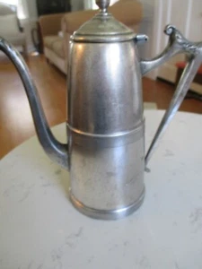 Antique Quadruple Silverplate Newburyport Pitcher Taunton, Mass 8" Teapot - Picture 1 of 9