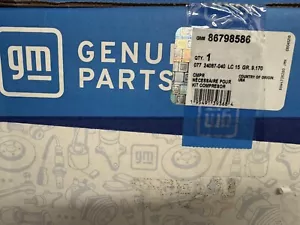Genuine GM Air Conditioning Compressor and Clutch Assembly 86798586 - Picture 1 of 5
