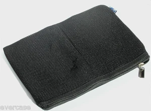 Black Mesh Soft Protective Pouch, Bag, Cover 26 x 20cm / 10.2" x 7.8" - Picture 1 of 6