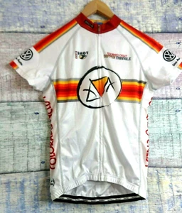 Shaver Sport Copper Triangle 2013 Colorado Cycling Jersey Orange White -Womens M - Picture 1 of 12