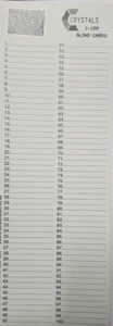 20 X 1-100 TARJETAS DE RASCAR CIEGAS - 100 NÚMEROS ESTILO DOMINÓ TARJETA RECAUDACIÓN DE FONDOS - Imagen 1 de 1