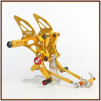 Per 2007-2009 Ducati 1098/1098S/1098R Pedane Arretrate Regolabili Rearsets Pedal Foto 1 de 4